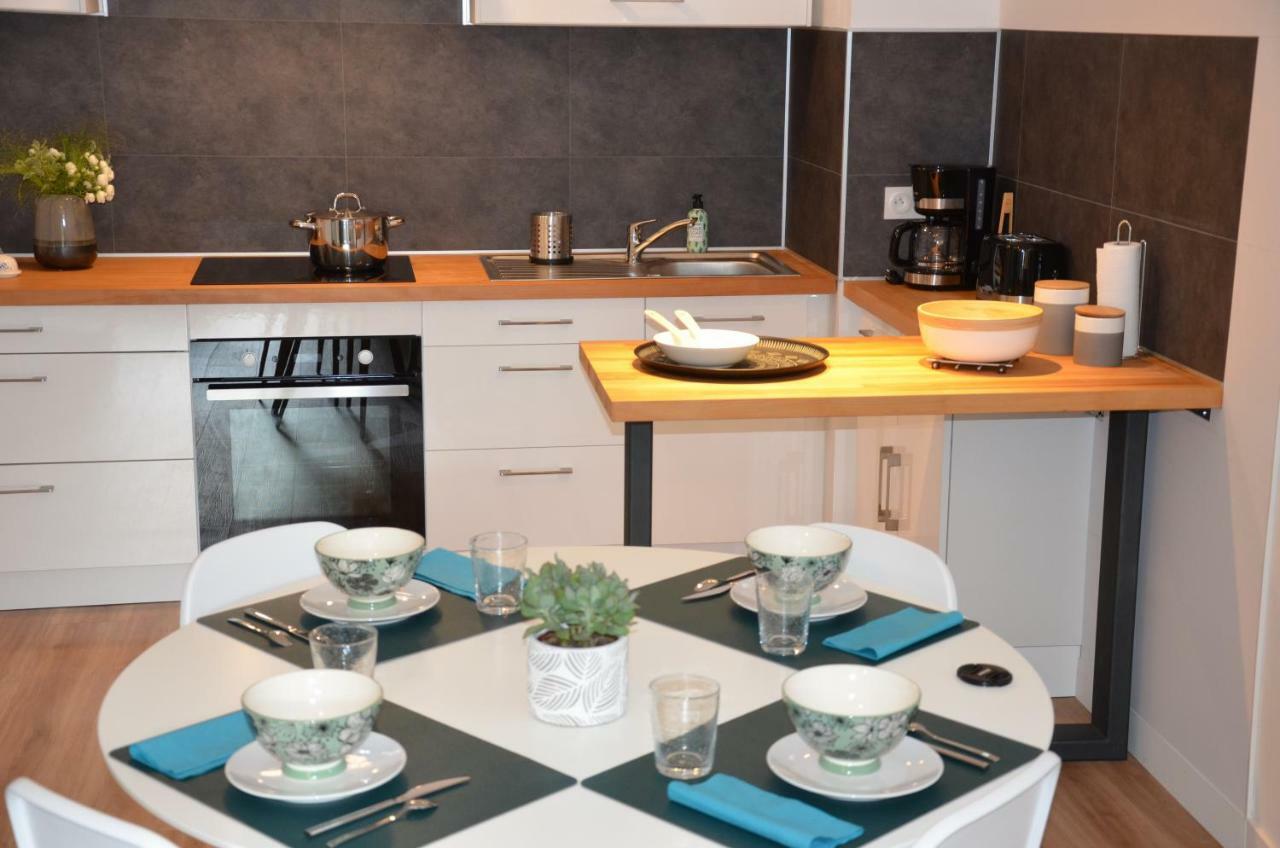 Grand T2 Port De Vannes, Vue Sur Jardin Exterior foto